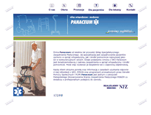 Tablet Screenshot of e-panaceum.pl